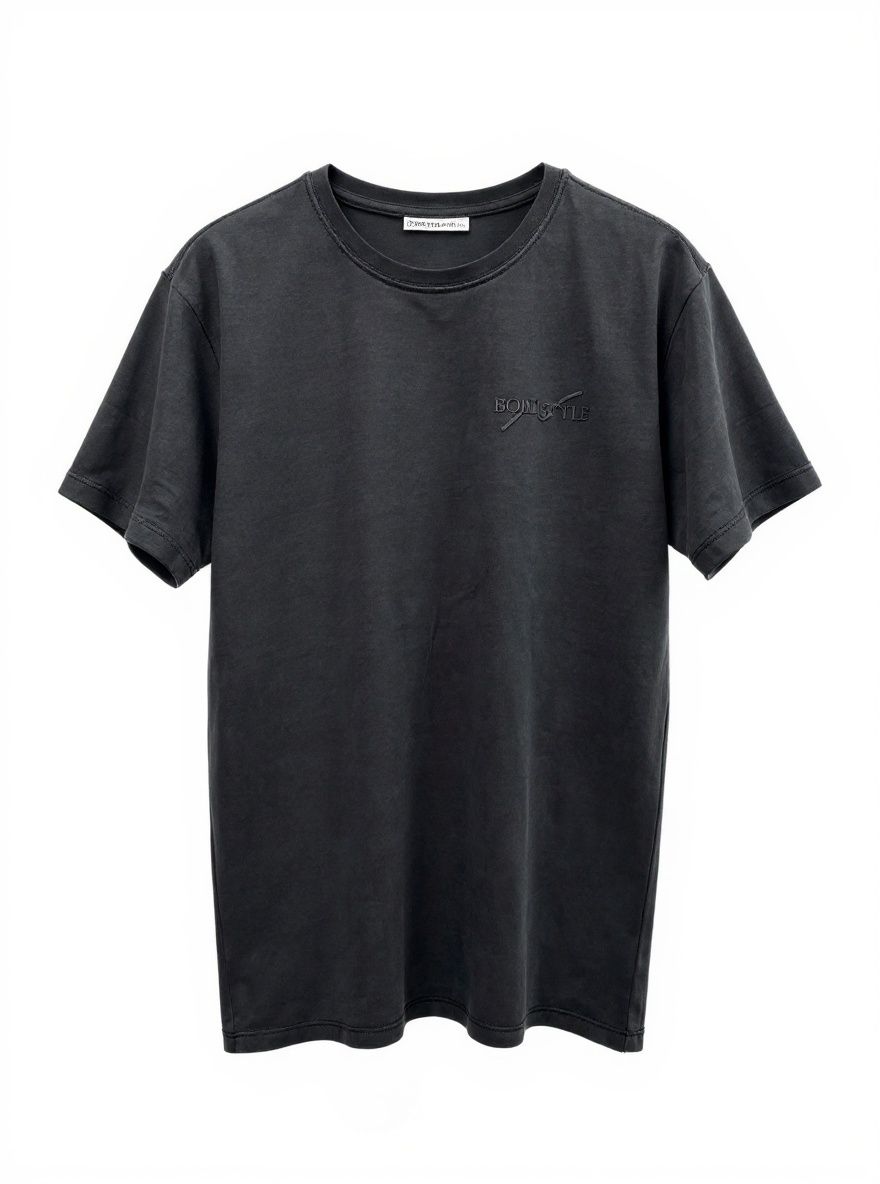 MENS SHORT SLV TEE REG FIT  (Washed)