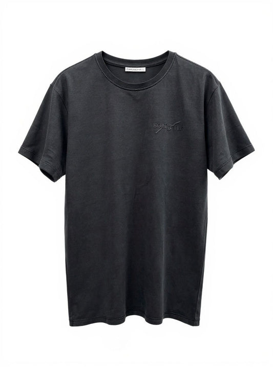 MENS SHORT SLV TEE REG FIT  (Washed)